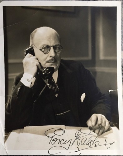 Percy walsh signed - percy, walsh—signed