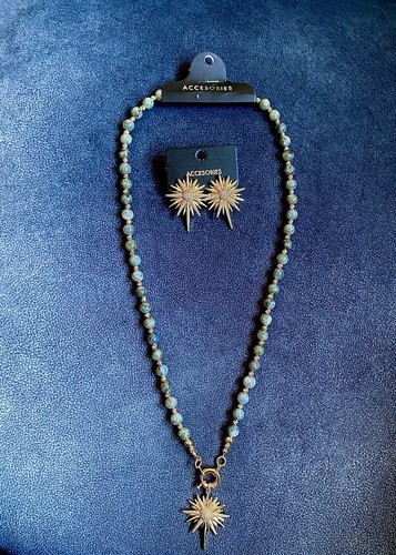 Necklace and earring - set, 2