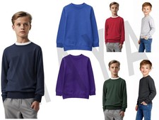 KIDS SCHOOL JUMPERS CREW NECK