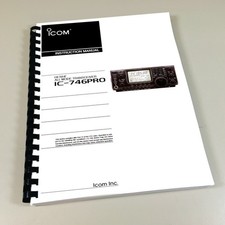 Icom IC-746PRO Instruction