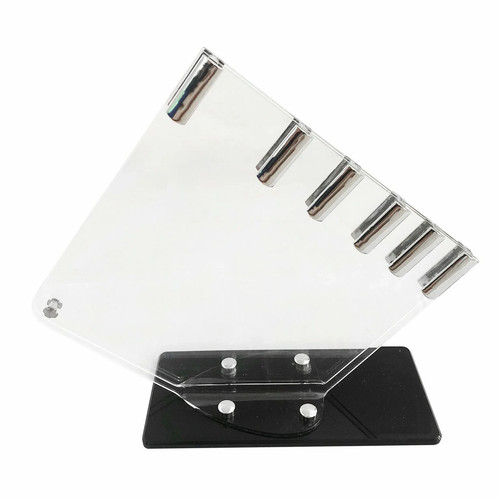 Slot perspex knife block for - slot,