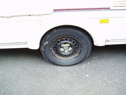 Caravan wheel arch cover - ,
