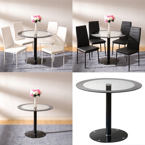 90cm round tempered - round, glass