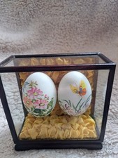 Hand-Painted Eggs In A Lovely
