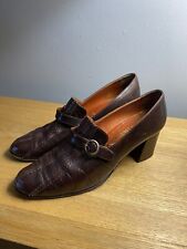 Vintage Harrods Brown Heels