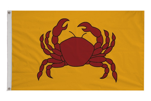 Crab seafood polyester - crab,