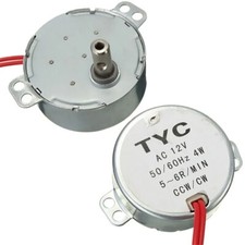 AC 12V/220V TYC-50 50/60Hz Synchronous Motor 5/6RPM CW/CCW 4W For Microwave (S)