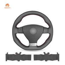 Black Leather Steering Wheel