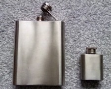 Vintage Hip Flask Little And