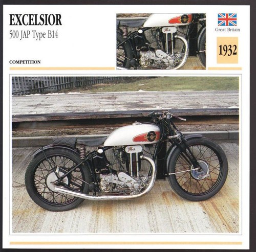 1932 excelsior 500cc - jap, type