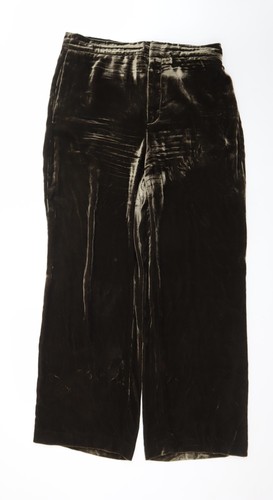 Zara womens brown - velvet, wide