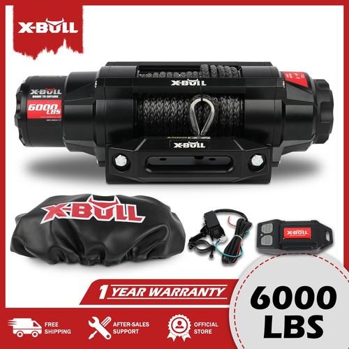 Bull atv winch 12v electric - x-bull,