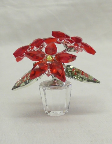 Swarovski crystal poinsettia - swarovski,