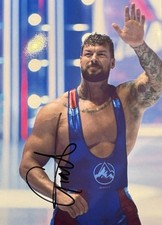 BBC GLADIATORS TV GIANT SIGNED