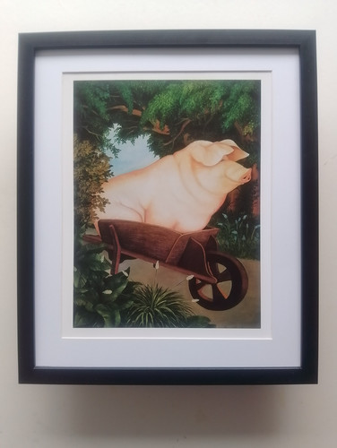 Beryl cook print pig - print, 'pig