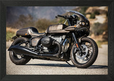 Custom Motorcycle with Fairing