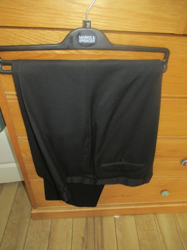 Mens black formal trousers - formal,
