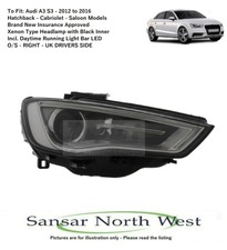 AUDI A3 S3 - Drivers Headlight