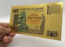 Zimbabwe 1 Quinquagintillion