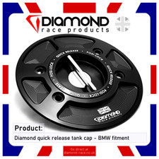 Diamond - Quick Release Fuel Tank Cap - For BMW S1000RR 2009-2010