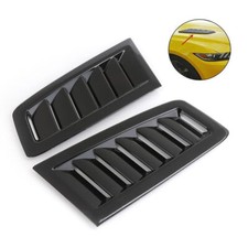2x Bonnet Vents Hood Trim ABS