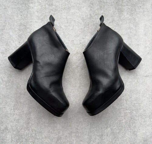 Acne studios leather pump heel - studios,