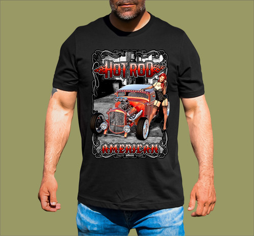 American hot rod shirt - hot, t-shirt