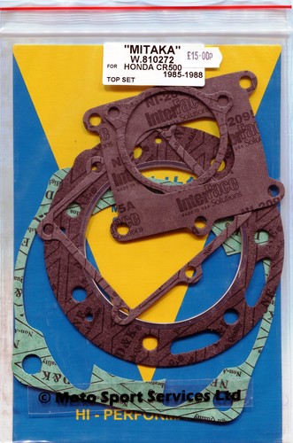Top end gasket - honda, cr500