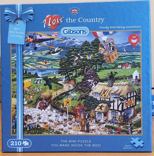 Gibsons 200 pieces mini jigsaw - gibsons,