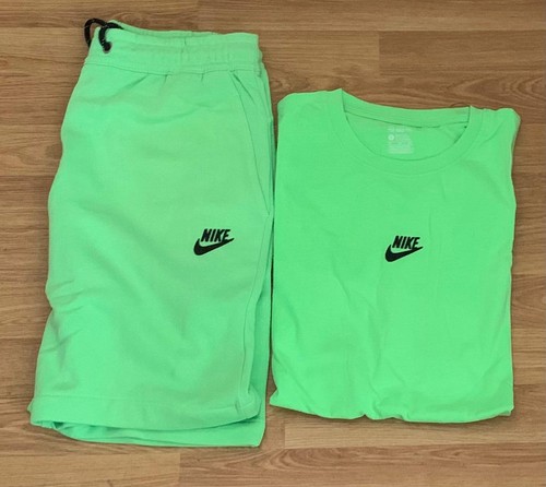 Nike men green tech fleece - ,