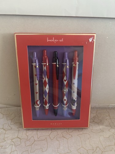 Radley harlequin boxed pen - boxed, set