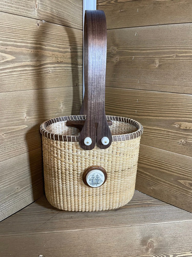 Nantucket double wine basket - double,