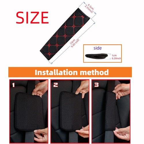 Car seat belt cover pads - seat,