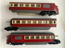 TRIX TWIN 3 RAIL 277 DC METEOR DIESEL EXPRESS  Boxed 3car set. Christmas Present