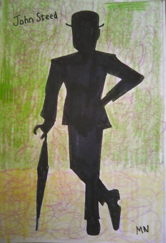 John steed from the avengers - john,