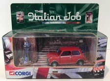 Corgi Diecast 04441 Mini & Driver Figure With Gold Bars The Italian Job - Red