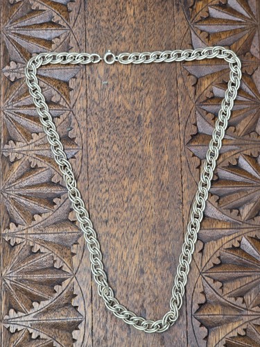 Sterling silver double - double, curb