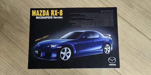 Mazda mazdaspeed catalog - mazda, rx-8