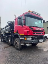 Scania P410 8 Wheel Grab Loader