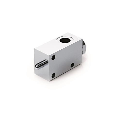 Hydraulic push button - push, end