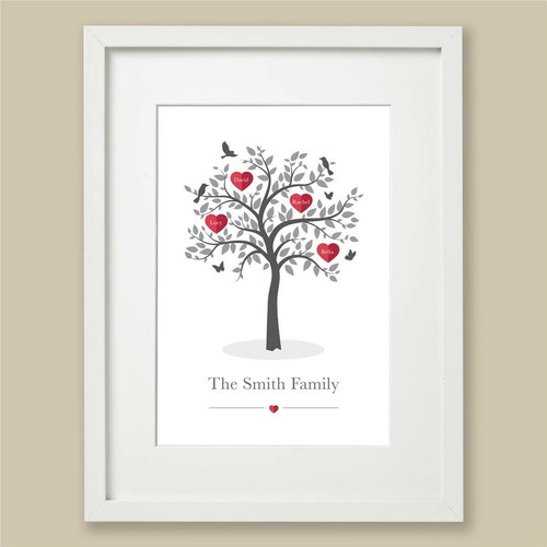 Personalised family tree - family,