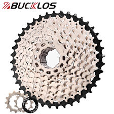 BUCKLOS 9 Speed Cassette 11-25-28/32/34/36/40T Cogs MTB Road Bike fit Shimano HG