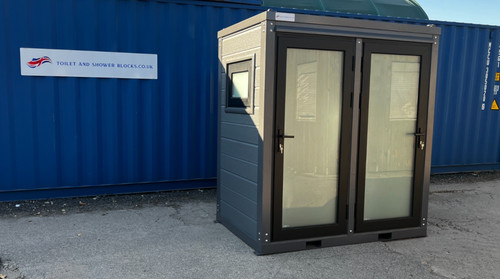 New premium double toilet unit - new,