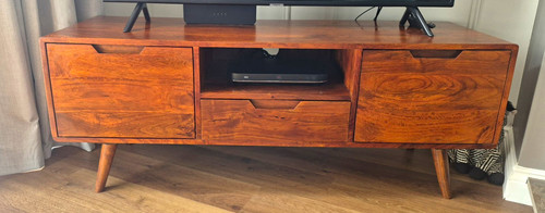 Solid mango wood - mango, media/tv