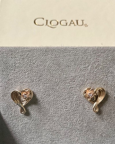 Clogau 9ct diamond daffodil - 9ct,