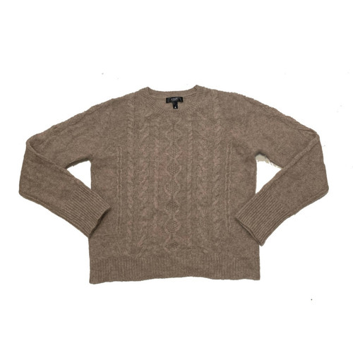 Aqua cashmere crew neck - aqua,