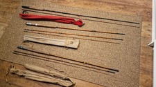 3 Vintage Fly Rods = Milbro