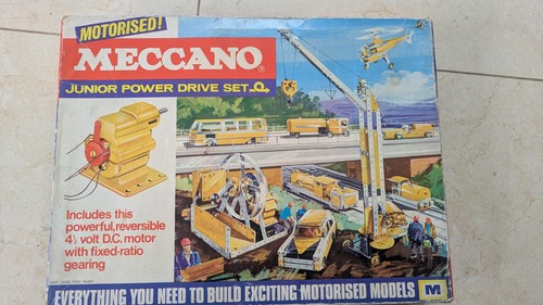 Meccano set junior power drive - meccano,