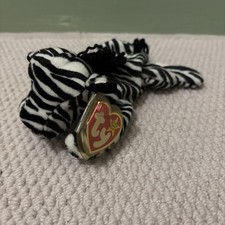 Ty Beanie Baby Ziggy The Zebra