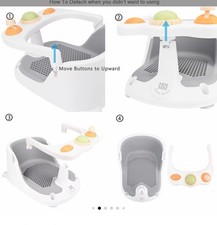 Baby bath seat months - bath, months+